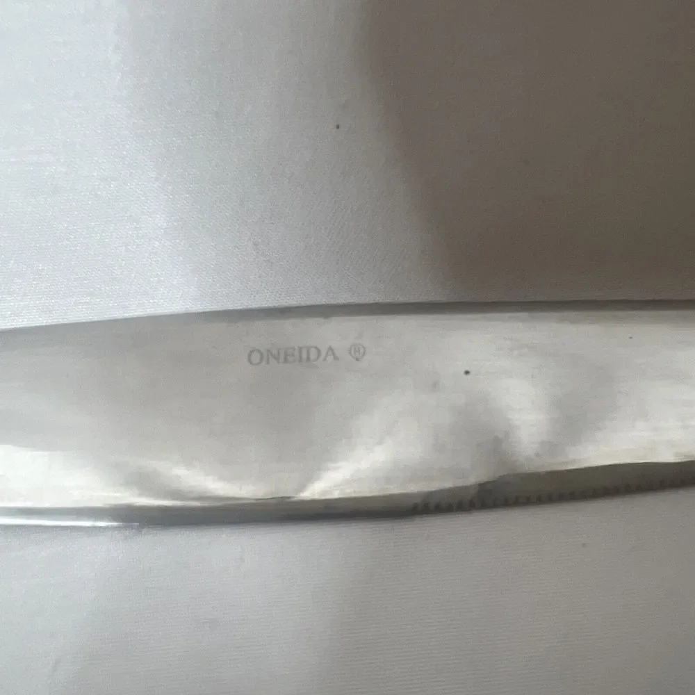 Oneida AMSTERDAM‎ Set of 7 Dinner Knives Stainless Flatware